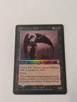 Desolation Angel Apocalypse Foil Light Play Sleeved. Magic The Gathering - Image 1