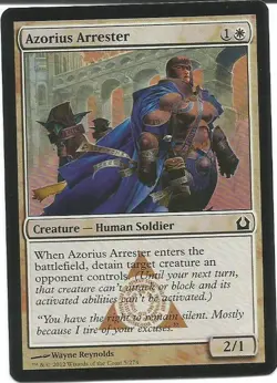 1x Foil - Azorius Arrester - Magic the Gathering MTG Foil Return to Ravnica - Image 1
