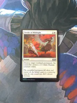 Stroke of Midnight - Foil | 7% Off 2+ | Wilds of Eldraine | NM | MTG - Image 1