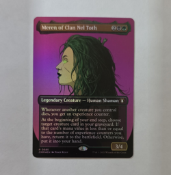 MTG Meren of Clan Nel Toth 0685 Extended Art Borderless Foil - Image 1