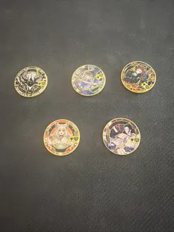 MTG Secrets Of Strixhaven Pinfinity Promo Coins (Complete Set) - Image 1