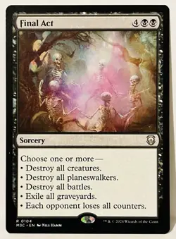 Final Act - #104-MTG-Commander: Modern Horizons 3-Regular-LP - Image 1