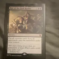 Wizards of the Coast Rise of the Dark Realms 013 Sorcery MTG EN Black 7BB - Image 1