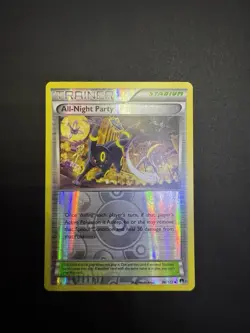 POKEMON ALL-NIGHT PARTY 96/122 REVERSE HOLO BREAKPOINT - NM- - Image 3