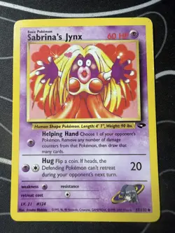 Sabrina's Jynx 057/132 Gym Challenge LP Unlimited - Image 1