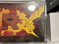Pokemon Team Rocket’s Moltres ex Ultra Premium Collection UPC W Acrylic Case - Image 2
