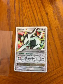 Nintendo Arceus LV.X DP56 Holo Rare English Pokemon TCG 2009 HP 120 - Image 1