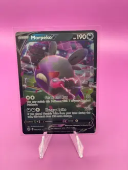 Morpeko V 095/172 Swsh09: Brilliant Stars Holo Pokemon TCG - Image 1