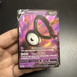 Unown V - 065/195 - Pokemon TCG - Silver Tempest - NM - HOLO - Image 1