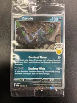 Pokemon Zarude GameStop exclusive promo (SEALED) - Image 1