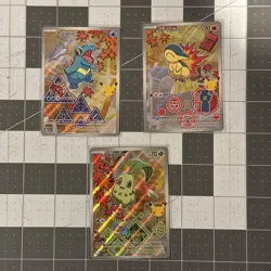 Pokemon First Partner Illustration Collection Series 2 JOHTO GEN 2 SET (NM) TCG - Image 1