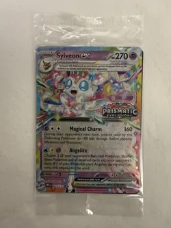 Pokemon TCG - Sylveon ex - Prismatic Evolutions Stamp - 041/131 - Promo Sealed - Image 1