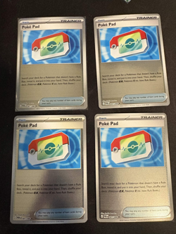 4x Total - Pokepad 081/088 - Pokemon Trainer Perfect Order NM, Reverse Holos - Image 1