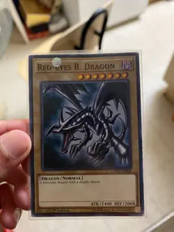 yugioh cards Red Eyes Black Dragon - Image 1
