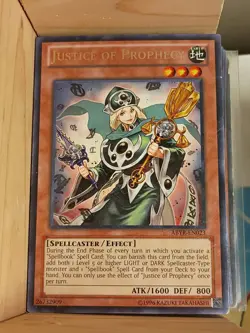 Justice of Prophecy ABYR-EN023 Abyss Rising Unlimited|Unlimited Edition - Image 1