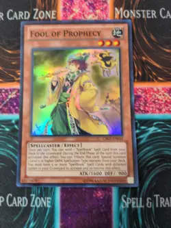 Yu-Gi-Oh! Fool of Prophecy CBLZ-EN035 Unlimited Super Rare NM - Image 1