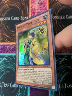 Yu-Gi-Oh! Fool of Prophecy CBLZ-EN035 Unlimited Super Rare NM - Image 2