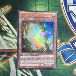 Yugioh! The White Stone of Ancients SHVI-EN022 Ultra Rare Unlimited NM - Image 1