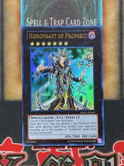 Yugioh Hierophant of Prophecy REDU-EN045 Ultra Rare NM - Image 1