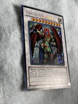 Yu-Gi-Oh! Fabled Leviathan HA03-EN026 Unlimited Secret Rare LP NAME BLEED BAck - Image 2