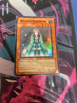 YUGIOH - MAGICAL EXEMPLAR - SUPER RARE - 1ST ED - NM - LODT - Image 1