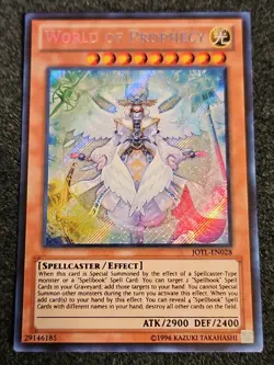 Yu-Gi-Oh! Unl Edition World Of Prophecy #JOTL-EN028 Near Mint - Image 1