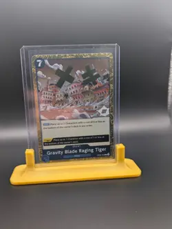 Gravity Blade Raging Tiger- OP06-058R Wings of the Captain NM -One Piece TCG - Image 1