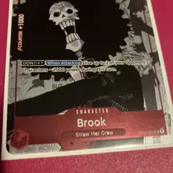 One Piece 25th Anniversary Collection OP01-022 Brook (Alt Art / Parallel) -NM - Image 2