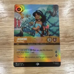 Disney Lorcana Jasmine - Vine Expert 208/207-Attack the Vine- Epic Foil - Image 1