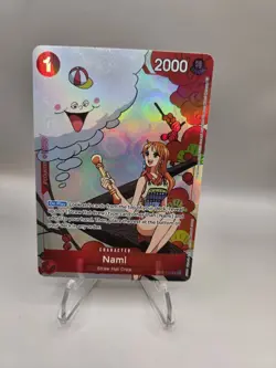 Nami One Piece CCG Promotion Cards Gift Collection 2023 OP01-016 Foil EN - Image 1