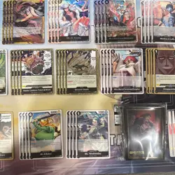 One Piece Tcg OP14 Black Crocodile Complete 50 Card Deck With Extras Competitive - Image 3