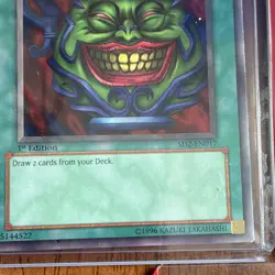 Pot of Greed Yu-Gi-Oh! TCG 5-Card 1st Edition Lot SD1 SD2 SD3 SD4 SYE - Image 3