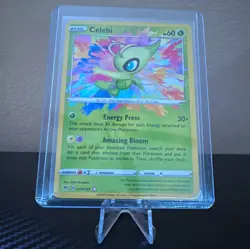 Celebi 009/185 Amazing Rare Vivid Voltage Pokemon Card - NM - Image 1