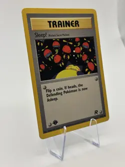 Pokemon Card Trainer Sleep 79/82 1st Edition Team Rocket - Image 2