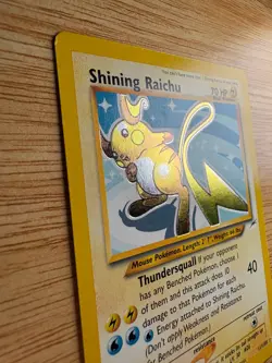 Shining Raichu 111/105 Neo Destiny Holo Pokemon Trading Card - Image 2