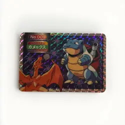 Pokemon Card Blastoise vs Charizard Topsun VS Prism Holo No.009 1997 [US SELLER] - Image 1