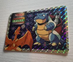 Pokemon Card Blastoise vs Charizard Topsun VS Prism Holo No.009 1997 [US SELLER] - Image 3