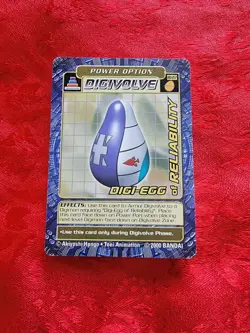 Bandai Digimon Trading Card Series 3 Digi-Egg of Reliability Bo-157 - Image 1