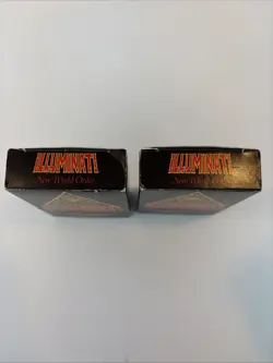 Lot Of 2 Illuminati New World Order 1995 Card Game Unlimited Edition Starter Set - Image 3