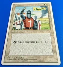 1 BANNED MTG Magic The Gathering Crusades | Fourth Edition 4ED | - Image 5
