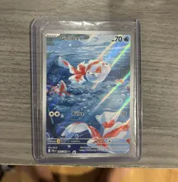 Goldeen 087/084 Paldea Evolved Illustration Rare Holo English Pokemon TCG - Image 1