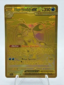 Pokemon Mega Greninja EX 122/086 Chaos Rising - Image 1