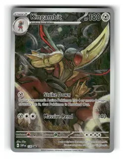 Kingambit 130 Holo Promo Scarlet & Violet Promo Pokemon Near Mint - Image 1