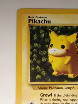 Pokemon Card Pikachu Basic 60HP Black Star Promo Ivy Pikachu 1999 - Image 5