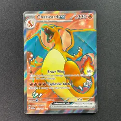 Charizard EX Pokemon Scarlet & Violet 151 183/165 Ultra Rare - Image 1