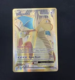 Pokemon Dragonite EX Full Art Holo Ultra Rare 106/108 Evolutions - Image 1