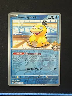 Misty's Psyduck 045/182 Reverse Holo, Destined Rivals , Pokemon - NM - Image 1
