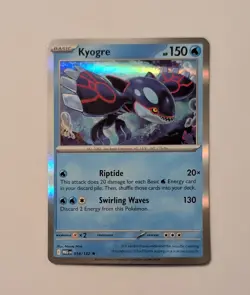 Pokemon TCG Mega Evolutions Holo Kyogre 34/132 - NM - Image 1