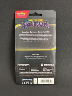 Pokemon TCG Pitch Black Single Pack Blister (Slowpoke Cosmos Holo Promo + Coin) - Image 2