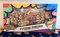 NEW SEALED Pokemon Ascended Heroes Focused Fighters Premium Collection Sams Club - Image 1